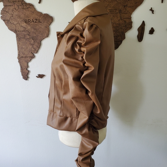 Dee Dee Faux Leather Jacket - Picture 3 of 11